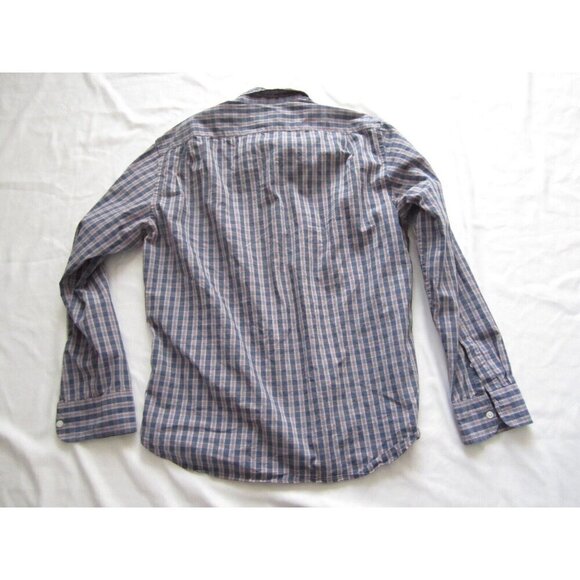 Men's J Crew Flex Washed Slim Plaid Button Long Sleeve Shirt Sz L (MP282) - Picture 8 of 8